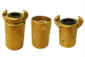 Brass Sandblast Hose Couplings , Sandblast Nozzle Holder OEM / ODM Available