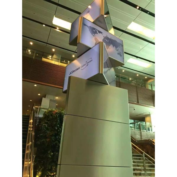 Buy New design price triangle Rotate advertising led display at wholesale prices