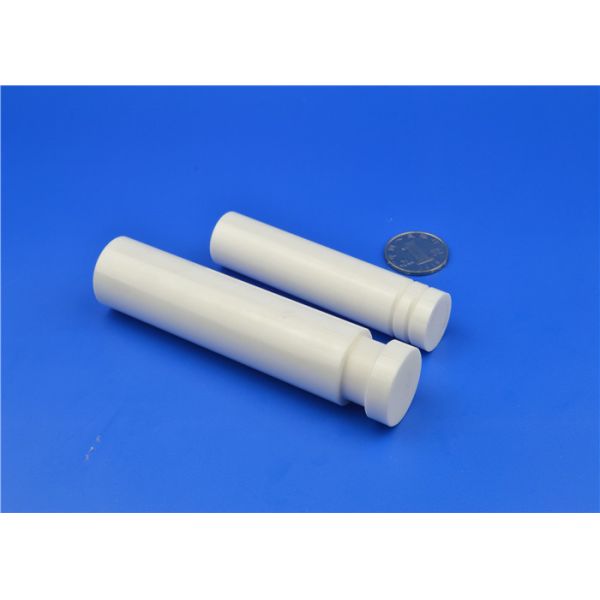 Zirconia Ceramic Plunger Pump with Thread on End / Ceramic Metal Parts