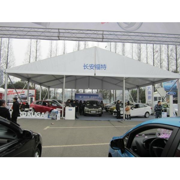 Wind Resistant Clearspan Fabric Structures 15MX30M For Trade Show