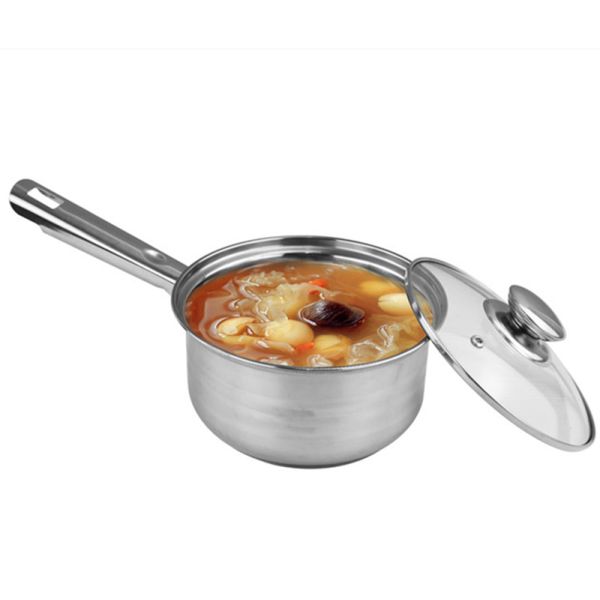 Wholesale Quality 12pcs Pots 410 Stainless Steel Cooking Cookware Set