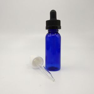 China 10ml-120ml Plastic Dropper Bottles With Smooth Surface And Screw Caps on sale