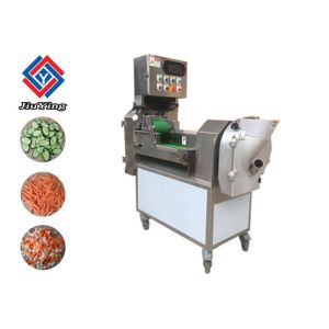Double Heads Multi Function Onion Cutter Equipment / Electric Cabbage Slicer
