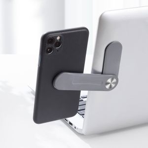 FCC Adjustable Cell Phone Stand , Aluminium Magnetic Suction Phone Holder