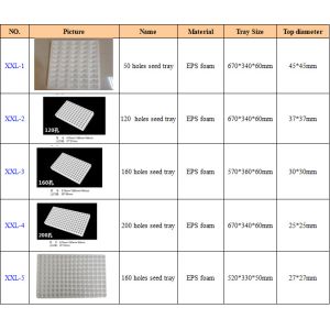 Heat preservation Foam EPS Nursery Tray Insulation Nursery Tray Customization
