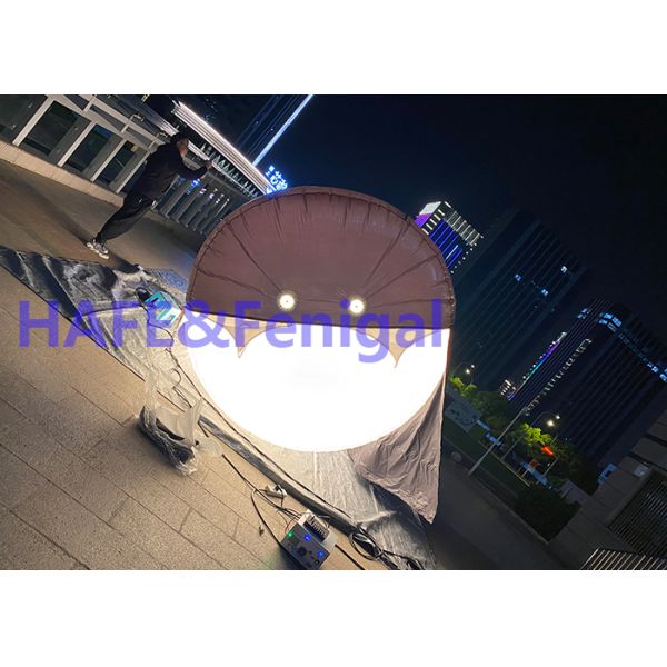Dimmable Temperature Film Lighting Balloon Double Color 12kW Tungsten Halogen