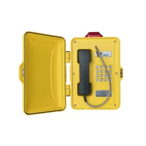Heavy Duty Industrial Weatherproof Telephone with 3W Buzzer Strong Noise
