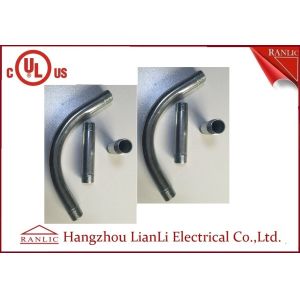 3/4 90 Degree Elbow IMC Conduit Fittings Electro Galvanized Both End Threaded