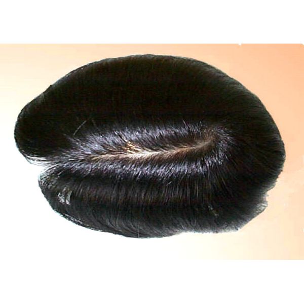 Buy Natural Straight Chinese Lace Weave Closure / Human Hair Toupee OEM at wholesale prices