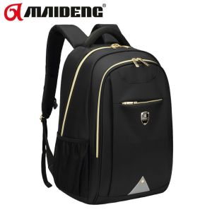 Nylon Custom Casual Metal Zipper Backpack Men Travel Multi Functional