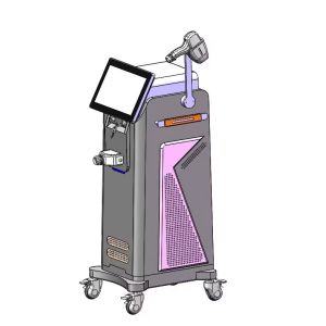 Medical Grade Titanium Diode Laser Hair Removal Machine 4 Waves