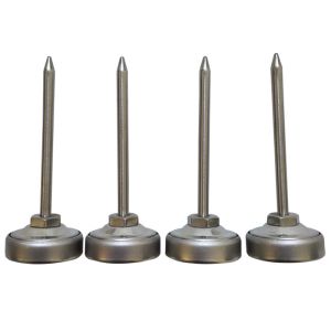 Bimetal Dial Instant Reading BBQ Meat Thermometer Customized Probe Length