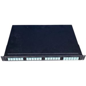 1U 19' Racks Enclosure MPO-LC Connector Fiber Optic Cassette Patch Panel for