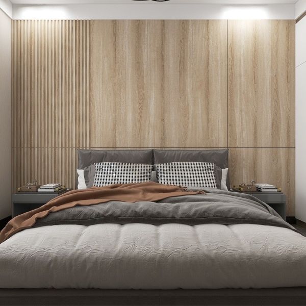 Antimicrobial Peelable Wallpaper Wood Grain Peel And Stick Wallpaper Modern