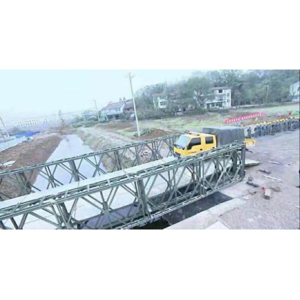 Buy Grade Q345B-Q460C Steel Truss Bridge Compact Panel Bridge at wholesale prices