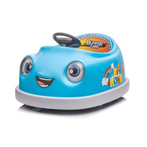 Parent-Child Play Toy Battery-Operated Ride-On Car Bumper for Kids in Multi