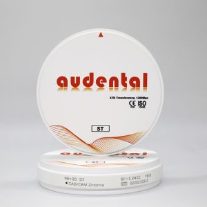 White Zirconia Cad Cam Dental Blocks Super Translucency Implant Material