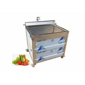 300kg/h Salad Cabbage Vegetable Fruit Washing Machine For Restaurant