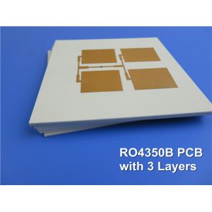 Quality Rogers RO4350B Rf Pcb Boards 3 Layer 1.7mm ENIG for sale