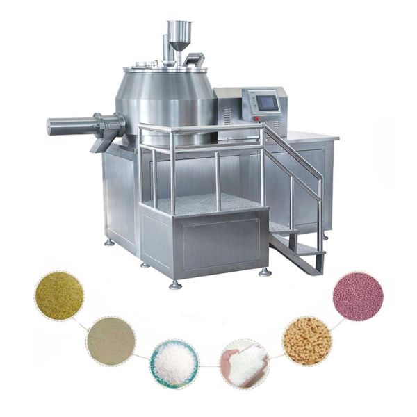 GHL Series Stainless Steel Wet Type High Shear Granulator RMG Rapid Mixture Granulator