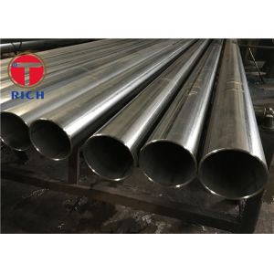 GB/T12771 Polished Liquid Delivery Welded Stainless Steel Pipes 12Cr18Ni9
