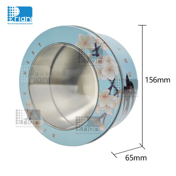 Custom Empty Gift Tin Box Packaging For Chocolate With Handle Containers Metal