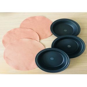 Nylon6 Fabric Reinforced Rubber Diaphragms Wear Resistance OEM Available