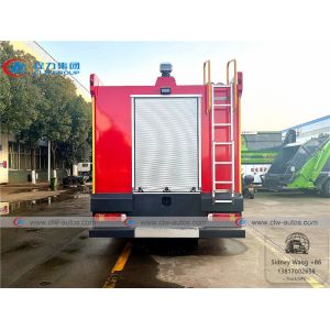 Sinotruk Howo 4x2 6CBM Water Tank Firefighter Truck
