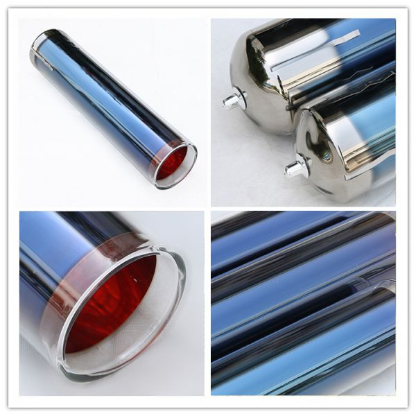 137mm Solar Thermal Vacuum Tube Borosilicate Glass 3.3 Material Three-High Solar Tube Price