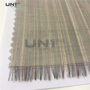 Horse Tail Woven Interlining Fabric For Uniform And Business Casual Suits