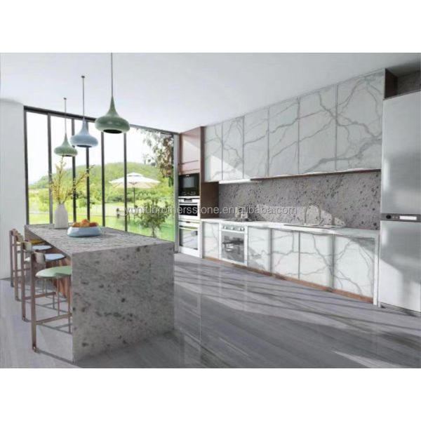 2700kg/m3 Granite Slab Modern Indian Kashmir White Cladding Natural Stone Cut-to-Size