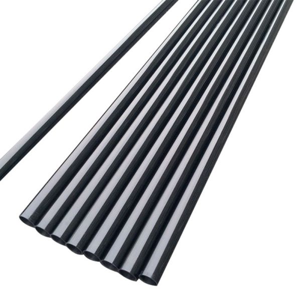 Buy Epoxy Resin Telescoping Poles Carbon Fiber Tube Glossy Surface at wholesale prices