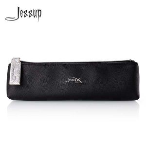 Small 21x6x5cm Portable Cosmetic Bag Light Weight PU Leather