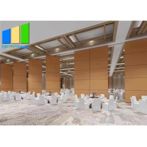 Max Height 15m Aluminum Top Hung Movable Partition Wall Operable Partition Walls