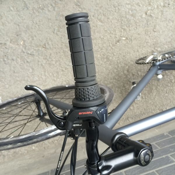 Adult Men City Bike with 43mm Aluminum Rim and 3-Speeds Shimano Inner 3S Nexus 1.8m Length