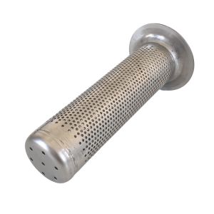 Punching Perforated Metal Panel , Perforated Mesh Sheet Circle Balcony