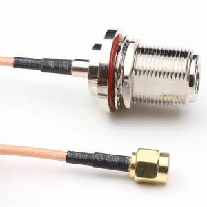 China DC 3.3-5.0V Communication Cable N Female to Male Antenna RF Coaxial Extension RG316 on sale