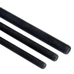 Black Zinc Plated Black Oxide DIN938 Stud Bolts with Grade 4.8/ 8.8/ 10.9/ 12.9