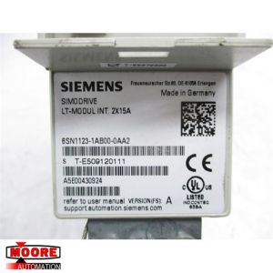 6SN1123-1AB00-0AA2 6SN1 123-1AB00-0AA2 Siemens Servo Drive