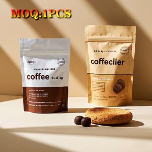 Custom Digital Printing Recyclable Composite Stand Up Pouch Seeds Seasoning Spice Packaging Mylar Bag With Ziplock Zipper Window