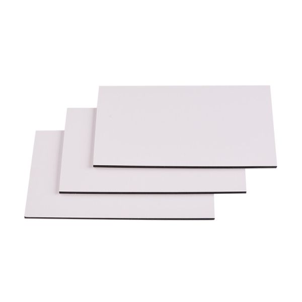 Buy Matt White ACM Signage Aluminum Composite Panel Lightweight UV Resistant at wholesale prices