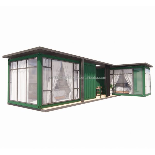 Customized Color Steel Frame Prefabricated Mobile Clothing Store with Galvanized Steel Bending