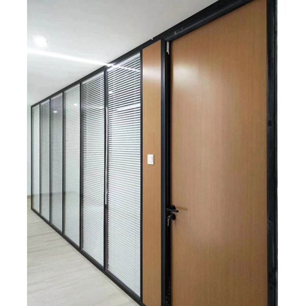 Eco Friendly Demountable Modular Glass Partition Wall For Office Building
