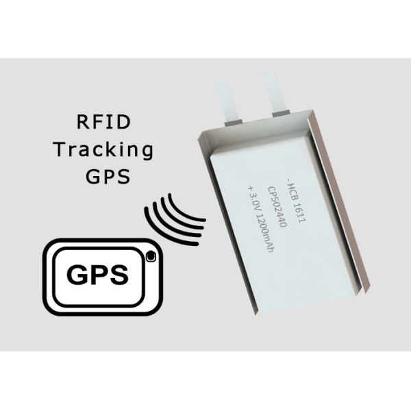 Buy CP502440 Li MnO2 1200mAh Lithium Pouch Cell at wholesale prices