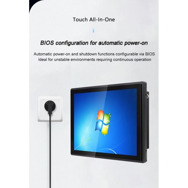 15.6 InchIndustrial Control All-in-One Machine suppliers Mini Tablet Panel with Resistive Touch Screen J1900 Cpu Capacitive Panel Pc