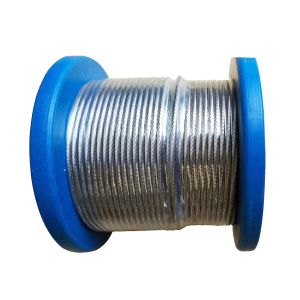 6X12 3 9 1X12 3 9 Galvanized Wire Rope Steel Cable with Steel Grade Stainless
