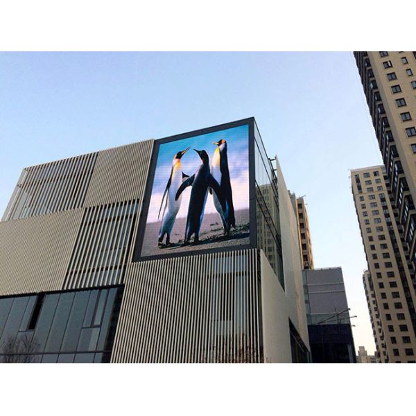 Buy P10 Outdoor SMD LED Display High Brightness 6500 Nits 1R1G1B 1920Hz Refresh Rate at wholesale prices