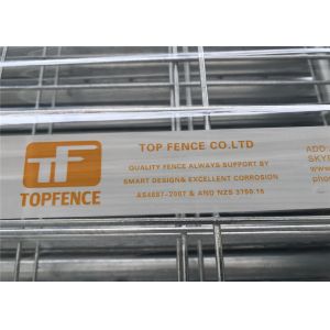 OD 40mm x 1.6mm wall thickness temporary fencing panels Mesh 60mm x 150mm