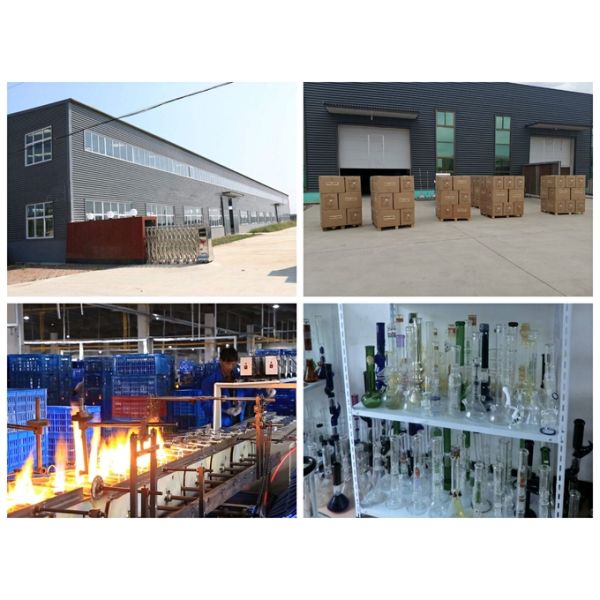 Colored Glass Water Pipes Hand Blown Heady Tobacco Bubbler bong DAB 3