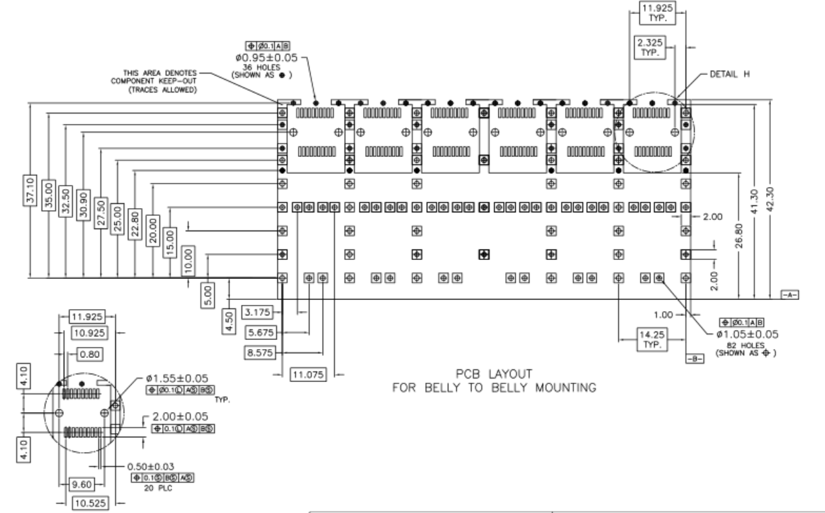 1 * 6 Ports SFP Cage Connector Dust Plug Cap Cover Communication Module
